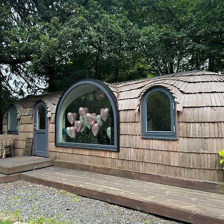 Luxury Woodland Lodge Retreat At Culdees Castle Crieff Eksteriør billede
