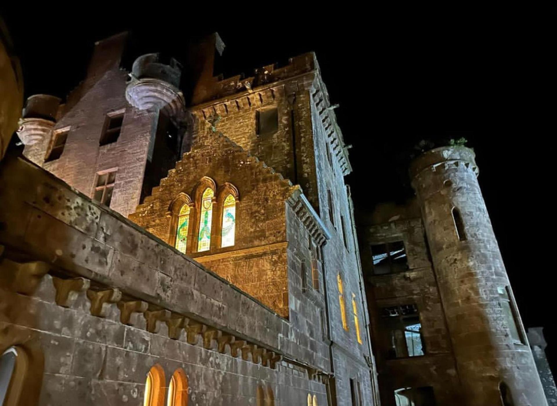 Luxury Woodland Lodge Retreat At Culdees Castle Crieff Eksteriør billede